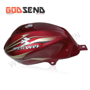 Godsend Bajaj Discover 100 Fuel Tank Price Discover 100 Petrol Tank Red 2