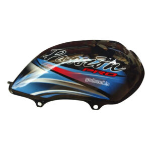 GodSend Hero Passion Pro Fuel Tank Black Blue New Model Passion Pro Petrol Tank Black Blue Sticker