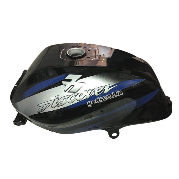 Godsend Bajaj Discover 135 Petrol Tank Price Discover 135 DTSi Fuel Tank Black Blue Silver Digital 2